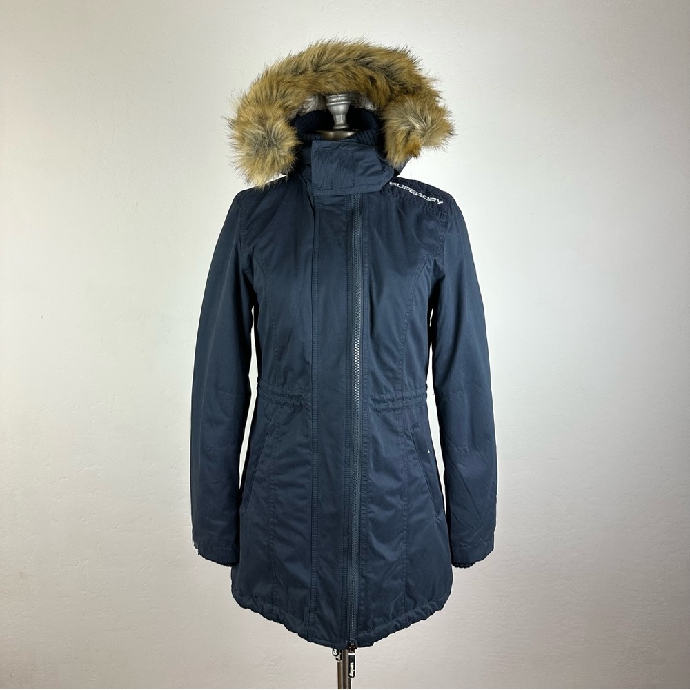 Superdry Shearling and Faux Fur Women's Parka - Picture 6 of 15